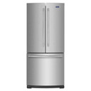 Maytag® 19.6 cu ft French Door Refrigerator with Strongbox™ Door Bins MFB2055FRZ