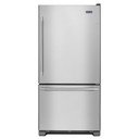 Maytag® 33-Inch Wide Bottom Mount Refrigerator - 22 Cu. Ft. MBF2258FEZ