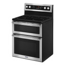 Maytag® 30-Inch Wide Double Oven Electric Range With True Convection - 6.7 Cu. Ft. YMET8800FZ