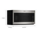 Maytag® Over-The-Range Microwave with Non-Stick Interior Coating - 1.7 Cu. Ft. YMMMS4230PZ