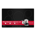 Kitchenaid® 36-Inch 5-Element Sensor Induction Cooktop KCIG556JSS