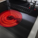 Kitchenaid® 36" Electric Downdraft Cooktop with 5 Elements KCED606GBL