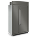 Kitchenaid® 30 Cu. Ft. 48"" Built-In Side-by-Side Refrigerator with Panel-Ready Doors KBSN708MPA