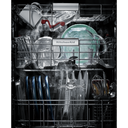 Kitchenaid® 44 dBA Dishwasher in PrintShield™ Finish with FreeFlex™ Third Rack KDFM404KBS