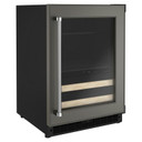 Kitchenaid® 24" Panel-Ready Beverage Center with Wood-Front Racks KUBR214KPA
