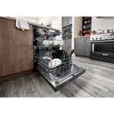 Kitchenaid® 44 dBA Dishwasher in PrintShield™ Finish with FreeFlex™ Third Rack KDTM404KBS