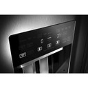 Kitchenaid® 25.1 Cu. Ft. 42" Built-In Side-by-Side Refrigerator with Ice and Water Dispenser KBSD702MSS