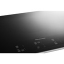 Kitchenaid® 36" Electric Cooktop with 5 Elements and Touch-Activated Controls KCES956KBL