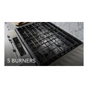 Kitchenaid® 30-Inch 5-Burner Gas Convection Front Control Range KSGG700ESS Kitchenaid® 30-Inch 5-Burner Gas Convection Front Control Range KSGG700ESS