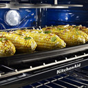 Kitchenaid® 30-Inch 5 Burner Dual Fuel Double Oven Convection Range KFDD500ESS