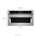 Kitchenaid® 30 Built In Microwave Oven with Convection Cooking KMBP100ESS