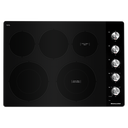 Kitchenaid® 30 Electric Cooktop with 5 Elements and Knob Controls KCES550HSS