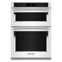 KitchenAid® 30" Combination Microwave Wall Oven with Air Fry Mode KOEC530PWH