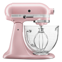 Kitchenaid® Artisan® Design Series 5 Quart Tilt-Head Stand Mixer with Glass Bowl KSM155GBSP