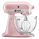 Kitchenaid® Artisan® Design Series 5 Quart Tilt-Head Stand Mixer with Glass Bowl KSM155GBSP