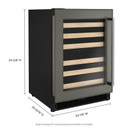 Kitchenaid® 24" Panel-Ready Undercounter Wine Cellar with Wood-Front Racks KUWL214KPA Kitchenaid® 24" Panel-Ready Undercounter Wine Cellar with Wood-Front Racks KUWL214KPA