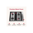 Kitchenaid® 30" 4 Burner Gas Downdraft Cooktop KCGD500GSS
