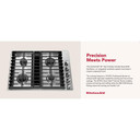 Kitchenaid® 30" 4 Burner Gas Downdraft Cooktop KCGD500GSS