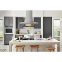 Kitchenaid® 24.2 Cu. Ft. 42" Width Built-In Stainless French Door Refrigerator with Platinum Interior Design KBFN502ESS