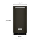 KitchenAid® 15'' Automatic Ice Maker with PrintShield™ Finish KUIX535HBS