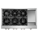 Jennair® RISE™ 48 Gas Rangetop JGCP548HL