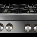 Jennair® 48" RISE™ Gas Professional-Style Rangetop with Chrome-Infused Griddle JGCP548HL