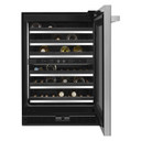 Jennair® NOIR™ 24" Built-In Undercounter Wine Cellar, Right Swing JUWFR242HM