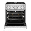 Jennair® 30" NOIR™ Gas Professional-Style Range JGRP430HM