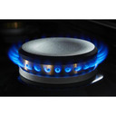 Jennair® 36" NOIR™ Gas Professional-Style Range with Chrome-Infused Griddle JGRP536HM