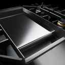 Jennair® 36" NOIR™ Gas Professional-Style Range with Chrome-Infused Griddle JGRP536HM