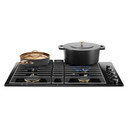 Jennair® 30” JX3™ Gas Downdraft Cooktop JGD3430GB