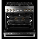 Jennair® 36" RISE™ Gas Professional-Style Range JGRP436HL