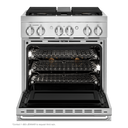 Jennair® NOIR™ 30 Dual-Fuel Professional Range JDRP430HM