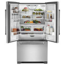 Jennair® RISE 36" French Door Freestanding Refrigerator JFFCF72DKL Jennair® RISE 36" French Door Freestanding Refrigerator JFFCF72DKL