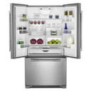 Jennair® RISE 36" French Door Freestanding Refrigerator JFFCF72DKL Jennair® RISE 36" French Door Freestanding Refrigerator JFFCF72DKL