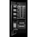 Jennair® 24" Built-In Column Freezer with NOIR™ Panel Kit, Left Swing JKCPL241GM