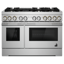 Jennair® RISE™ 48 Dual-Fuel Professional-Style Range with Grill JDRP648HL