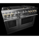 Jennair® RISE™ 48" Dual-Fuel Professional Range with Gas Grill JDRP648HL