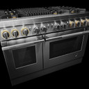 Jennair® RISE™ 48" Dual-Fuel Professional Range with Gas Grill JDRP648HL