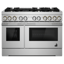 Jennair® RISE™ 48 Dual-Fuel Professional-Style Range with Grill JDRP648HL