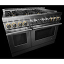 Jennair® 48" RISE™ Gas Professional-Style Range with Chrome-Infused Griddle JGRP548HL