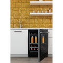 Jennair® NOIR™ 24 Built-In Undercounter Beverage Center, Right Swing JUBFR242HM