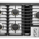 Jennair® 36” JX3™ Gas Downdraft Cooktop JGD3536GS