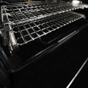Jennair® RISE™ 48" Dual-Fuel Professional Range with Chrome-Infused Griddle and Gas Grill JDRP748HL
