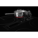 Jennair® Black Floating Glass 36 JX3™ Electric Downdraft Cooktop JED3536GB