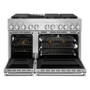 Jennair® NOIR™ 48 Dual-Fuel Professional-Style Range with Grill JDRP648HM