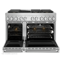 Jennair® NOIR™ 48 Dual-Fuel Professional-Style Range with Grill JDRP648HM