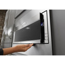 Built-In Low Profile Microwave Standard Trim Kit with Pocket Handle, Stainless Steel W11451313