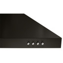 Whirlpool® 30" Contemporary Black Stainless Wall Mount Range Hood WVW53UC0HV