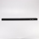 36" Range Downdraft Vent Top Trim, Black W10387677